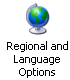 regional and language options